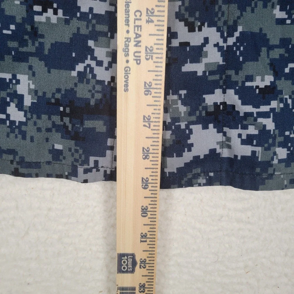 US Navy NWU Type I Mens Small Regular Blue Digital Camo Utility‎ Blouse Jacket